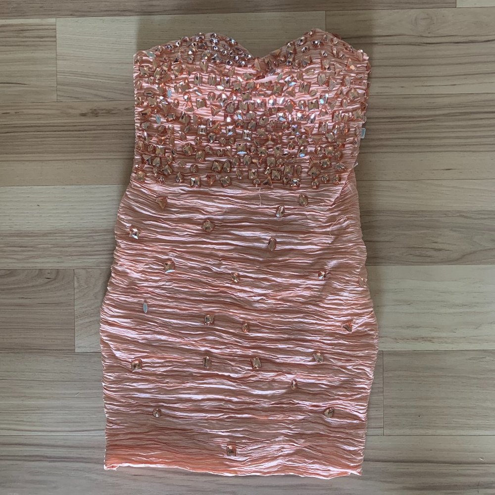 Peach Gem Dress